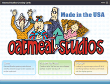 Tablet Screenshot of oatmealstudios.com